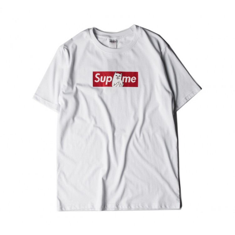 Ripndip x Supreme Cat T-Shirt (White)