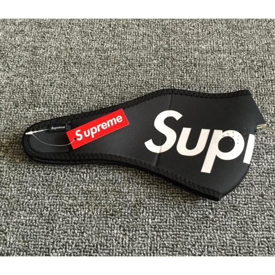 Supreme 14aw Neoprene Face Mask (Black)