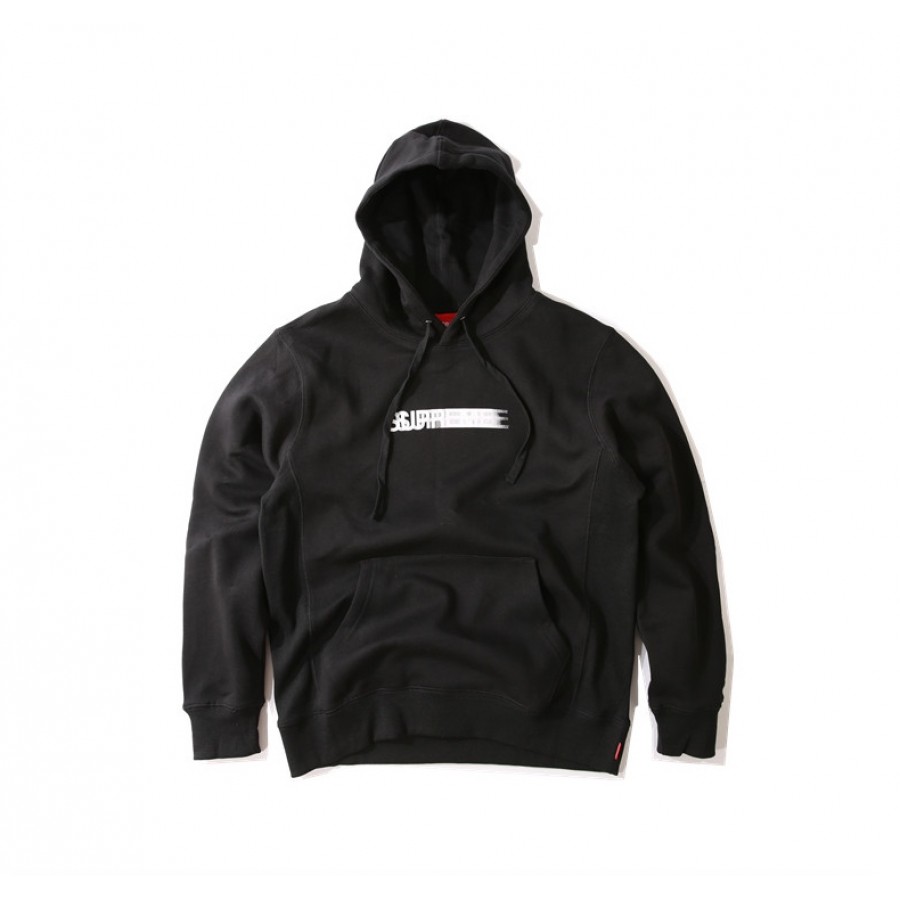 Supreme 16SS Motion Logo Pouch Hoodie (Black)