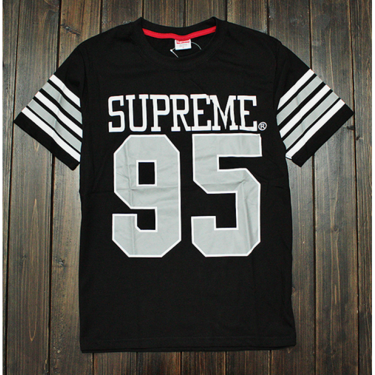 Supreme 95 Baseball T-Shirt (Black)