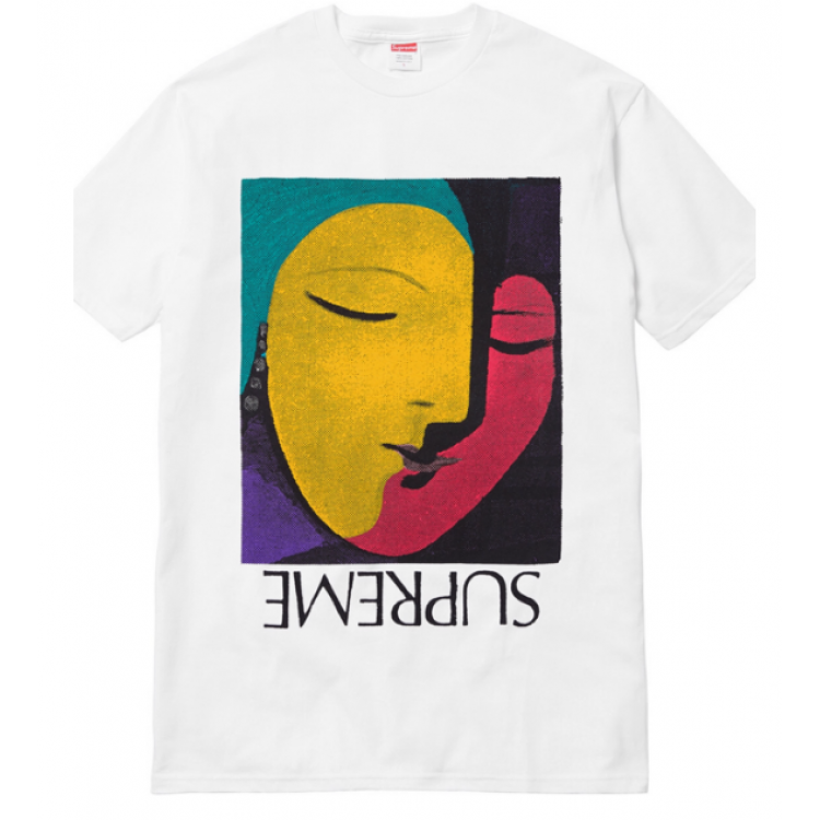 Supreme Abstract Art T-Shirt (White)