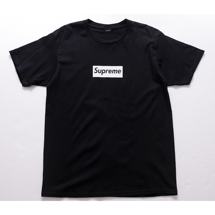 Supreme Bonjour Madame Crewneck Tee (Black)