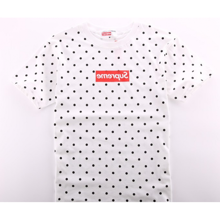 cdg box logo polka dot