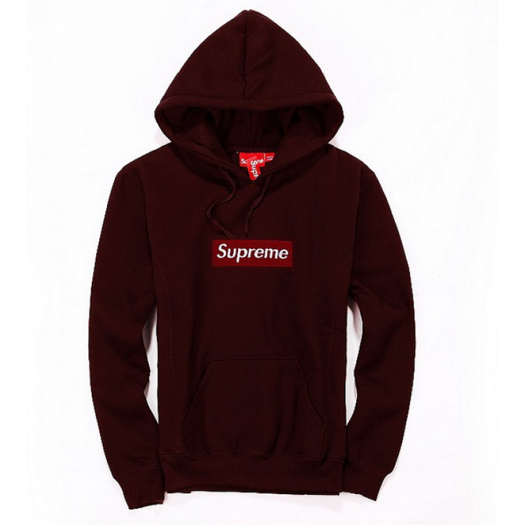 Supreme Box Logo Classic Hoodie (Maroon)