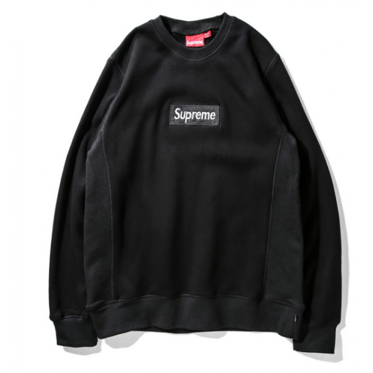 Supreme Box Logo Crewneck Sweater (Black)