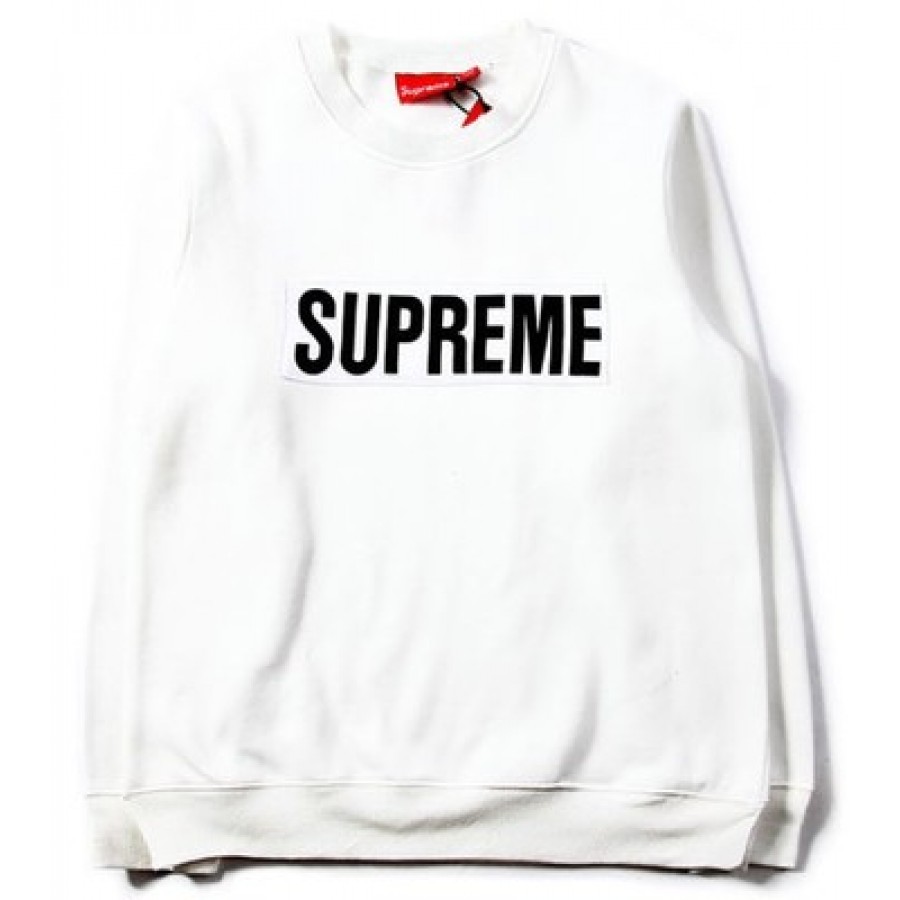Supreme Box Logo Marathon Sweater (White)