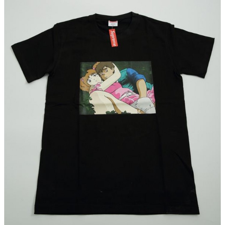 Supreme Comics Couple T-Shirt (Black)