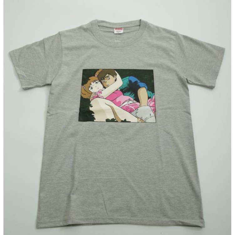 Supreme Comics Couple T-Shirt (Gray)