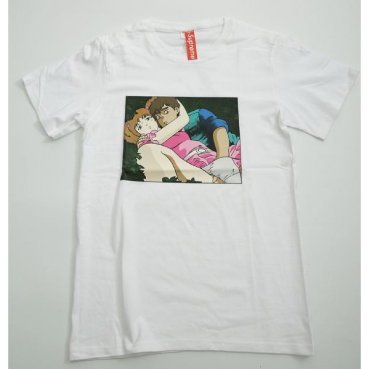 Supreme Comics Couple T-Shirt (White)