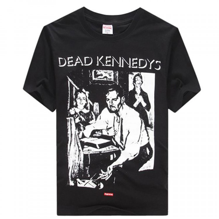 Supreme Dead Kennedys Inverted Letters T-Shirt (Black/Neongreen/White)