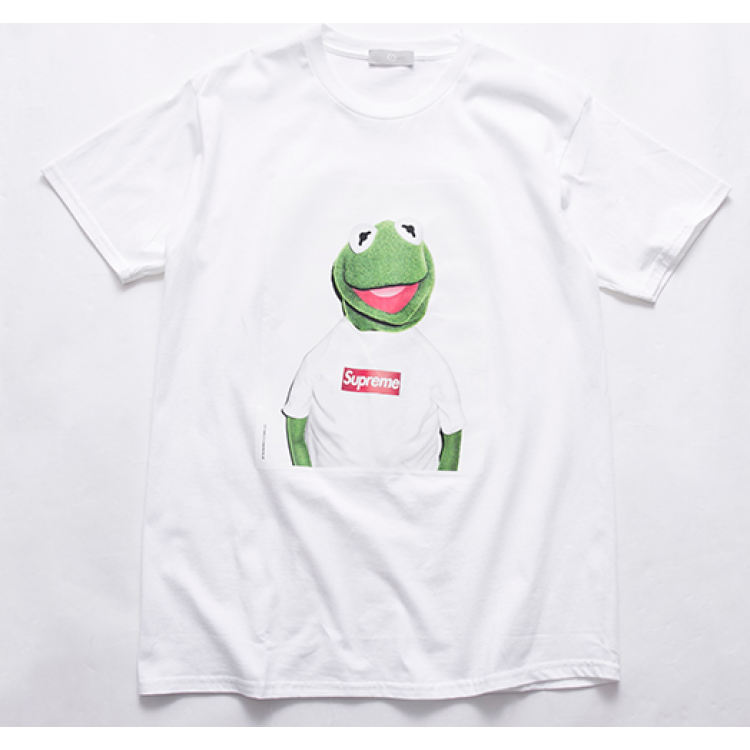 Supreme Frog Print T-Shirt (White)