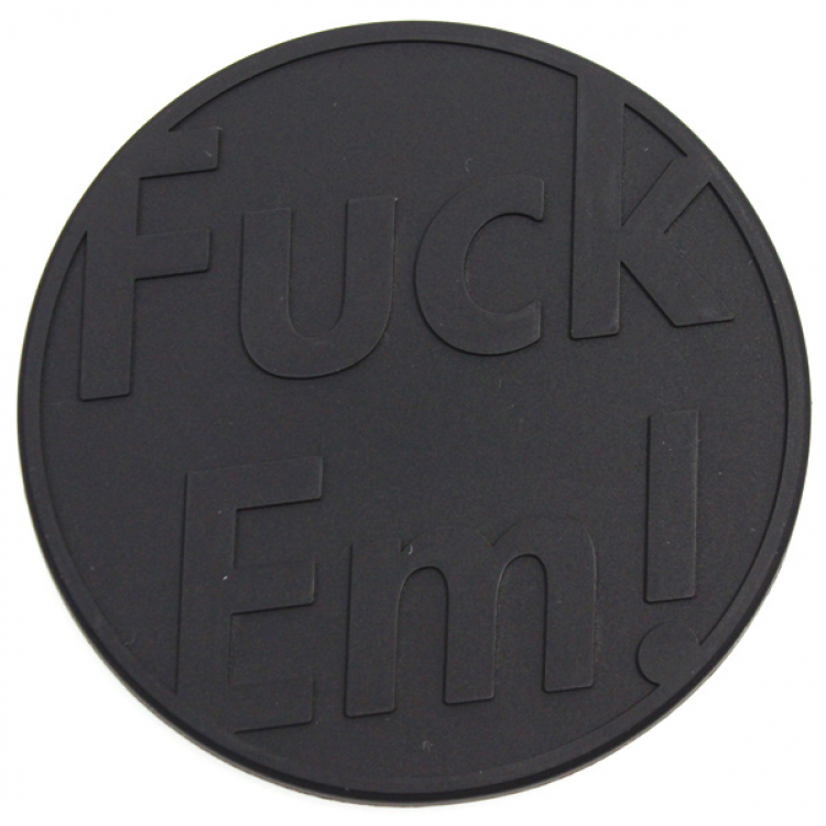 Supreme Fuck Em Coasters (Black)