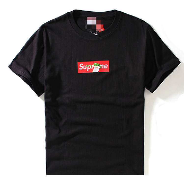 Supreme Kermit Frog Box T-shirt (Black)