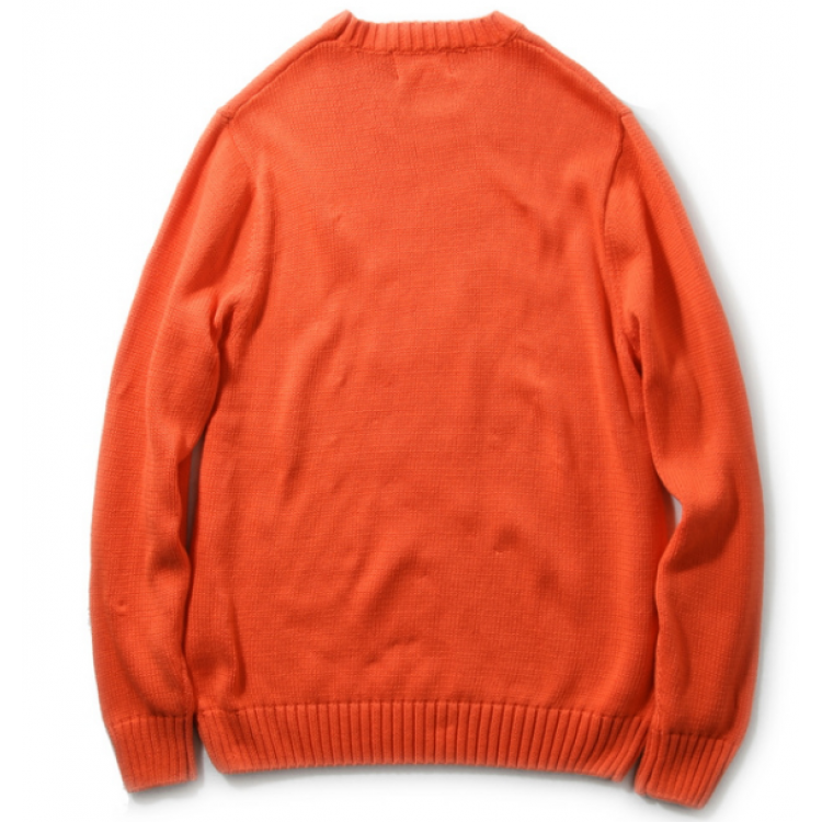 orange supreme sweatshirt