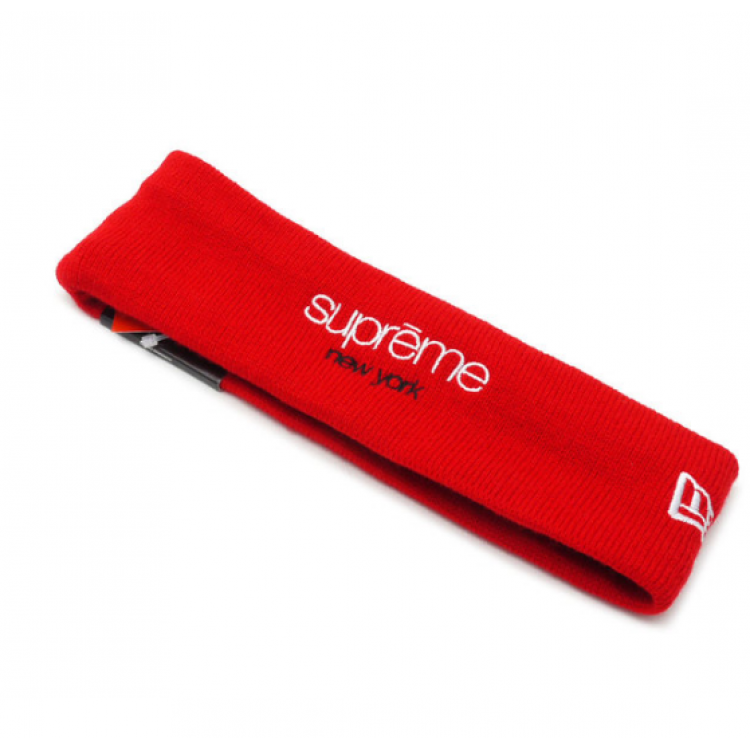 Supreme NY Classic Headband (Red)