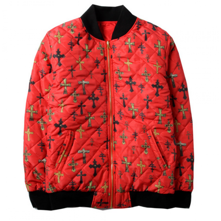 supreme cross jacket