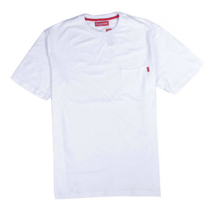 Supreme NYC Pocket T-shirt (White)