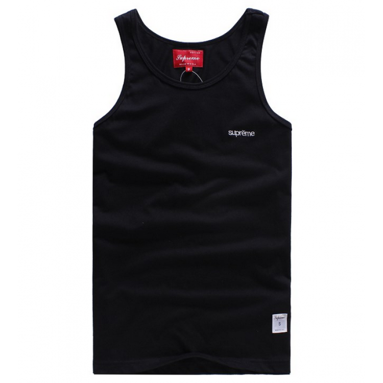 Supreme NYC Simple Tank Top (Black)