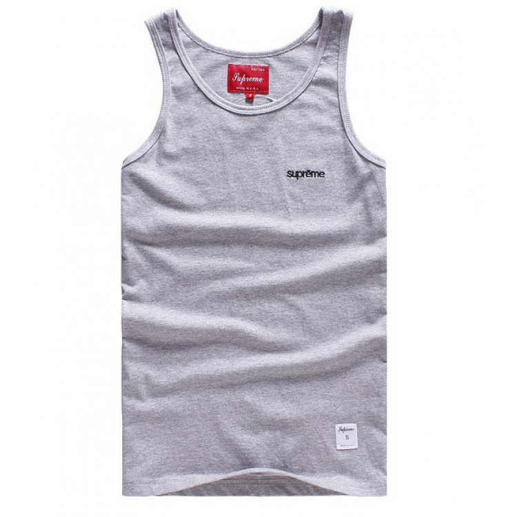 Supreme NYC Simple Tank Top (Gray)