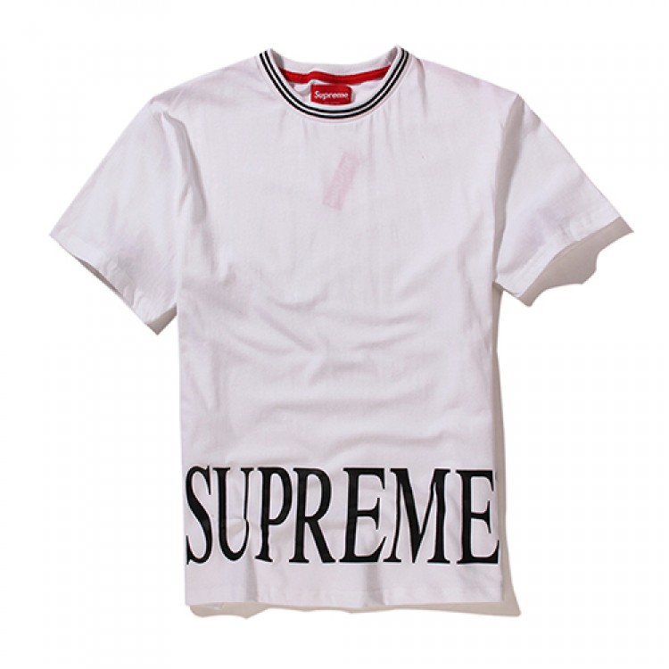 Supreme Plain Big Text T-Shirt (White) Supreme Plain Big Text T-Shirt (White)