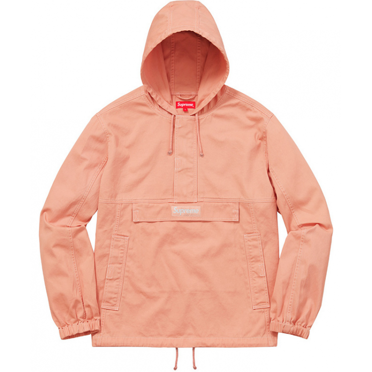 Supreme Plain Hooded Jacket (Orange)