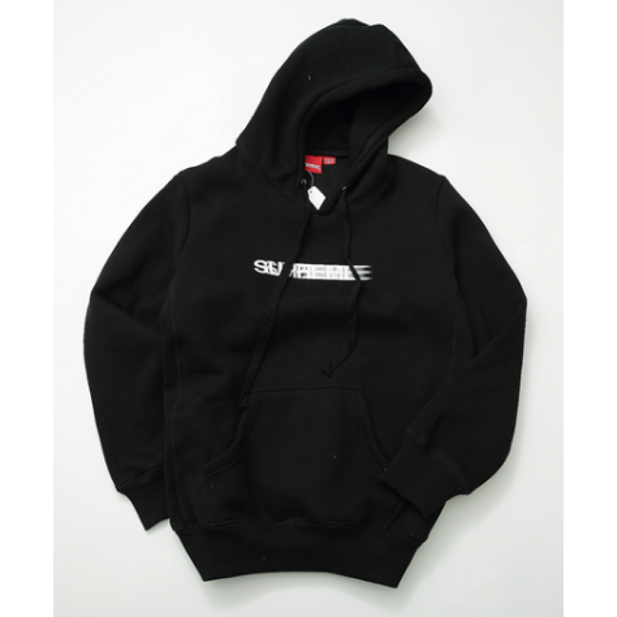 Supreme Shaded Logo Hoodie (Black)