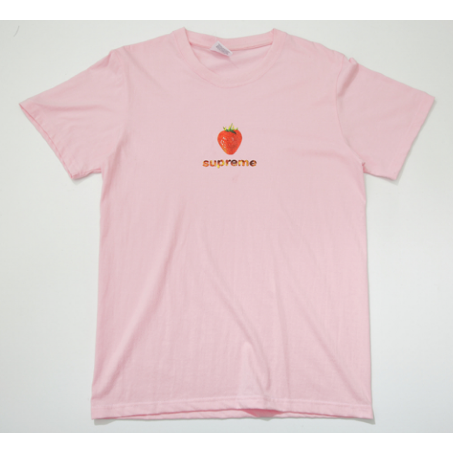 Supreme Strawberry T-Shirt (Pink)