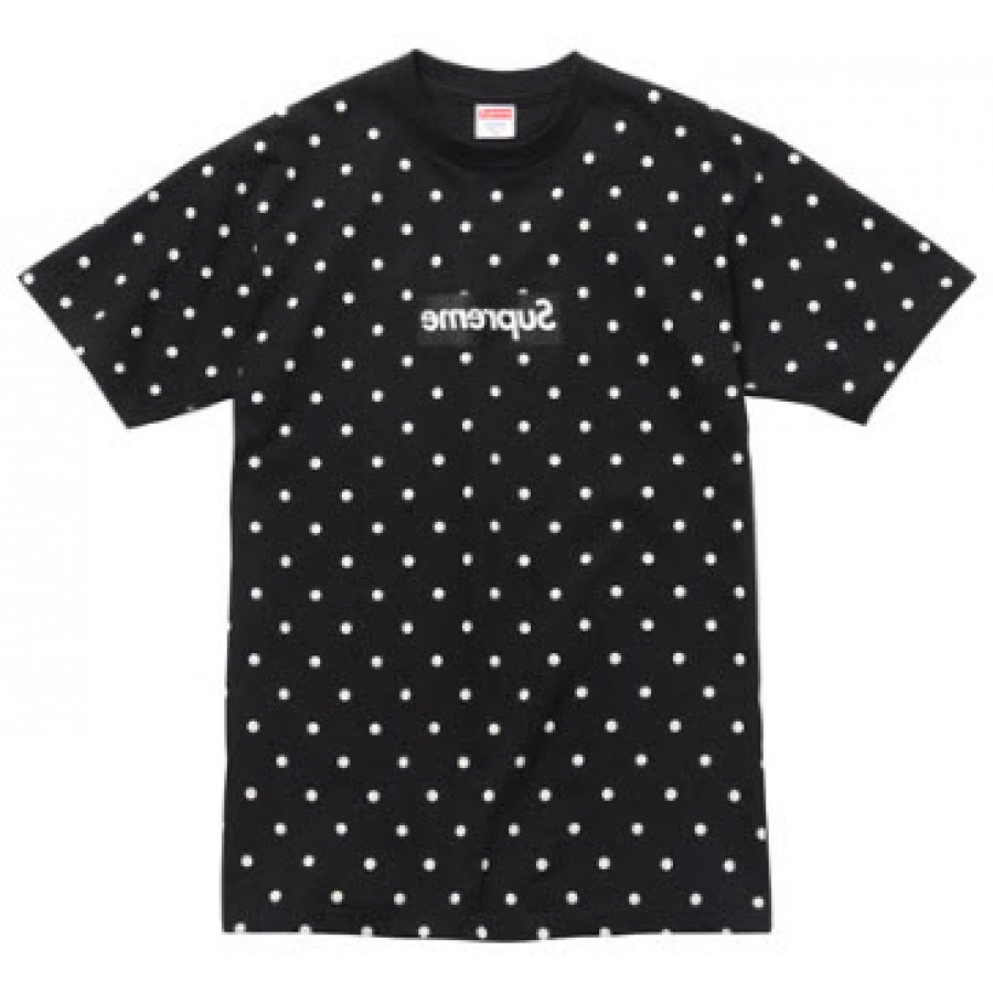 Supreme x Comme Des Garcons Box Logo T-Shirt (Black)