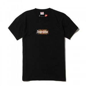 Supreme British Flag Plain T-Shirt (Black)
