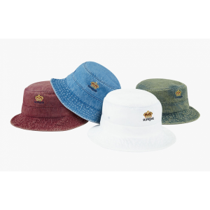 Supreme Bucket Denim Crusher Hats Collection (Multicolor)