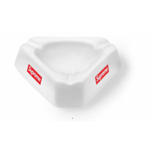 Supreme Ceramic Logo Ashtray (White)