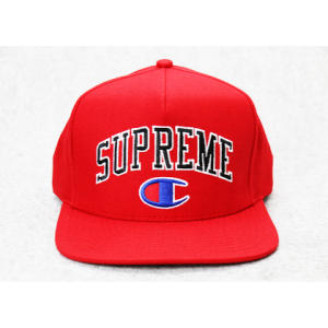 Supreme Champion Snapback Hat (Red)