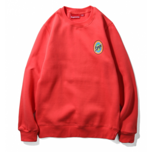 Supreme Color Circle Sweater (Red