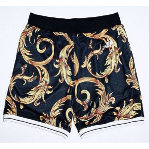 Supreme Crest Floral Jersey Shorts (Black)