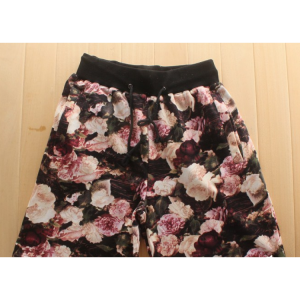 Supreme Floral Shorts (Black/Pink)