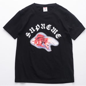 Supreme Gold Fish T-Shirt (Black)