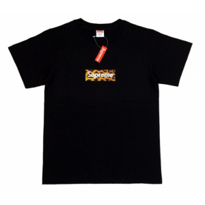 Supreme Leopard Box Logo T-Shirt (Black)