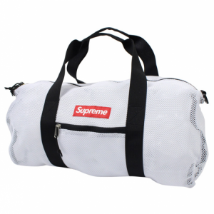 Supreme Mesh Duffle Bag (White)