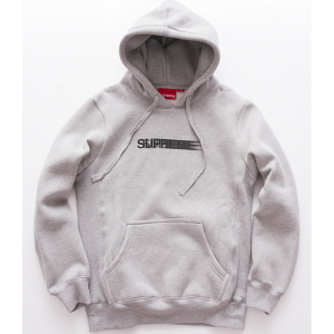 Supreme Motion Logo Hooded Sweater (Gray)