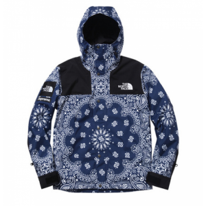 Supreme North Face NF Paisley Wind Jacket (Blue)