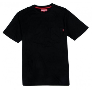 Supreme NYC Pocket T-shirt (Black)