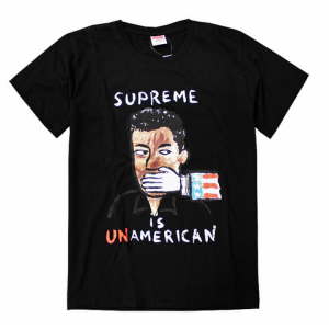 Supreme NYC Unamerican T-Shirt (Black)