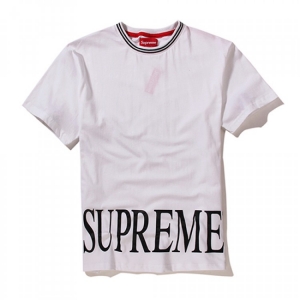 Supreme Plain Big Text T-Shirt (White)