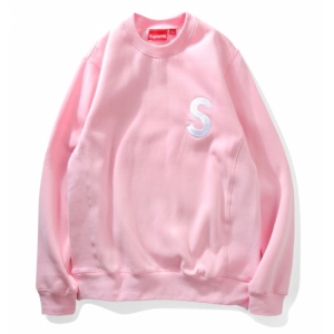 Supreme S Crewneck Sweater (Pink)