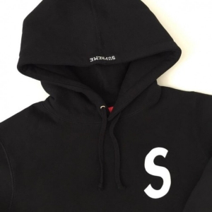 Supreme S Logo Hoodie (Black)