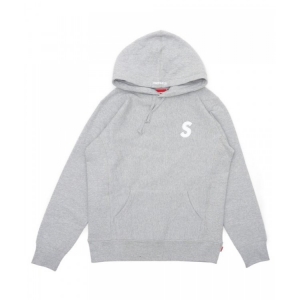 Supreme S Logo Hoodie (Gray)