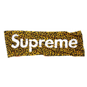 Supreme "Leopard Print" Beach Towel (Yellow)