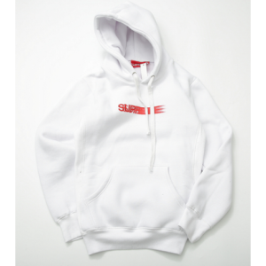 Supreme Shaded Logo Hoodie (White)