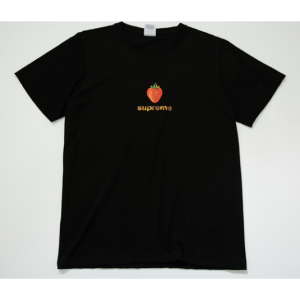 Supreme Strawberry T-Shirt (Black)