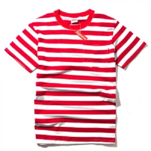 Supreme Stripe T-Shirt (Red/White)